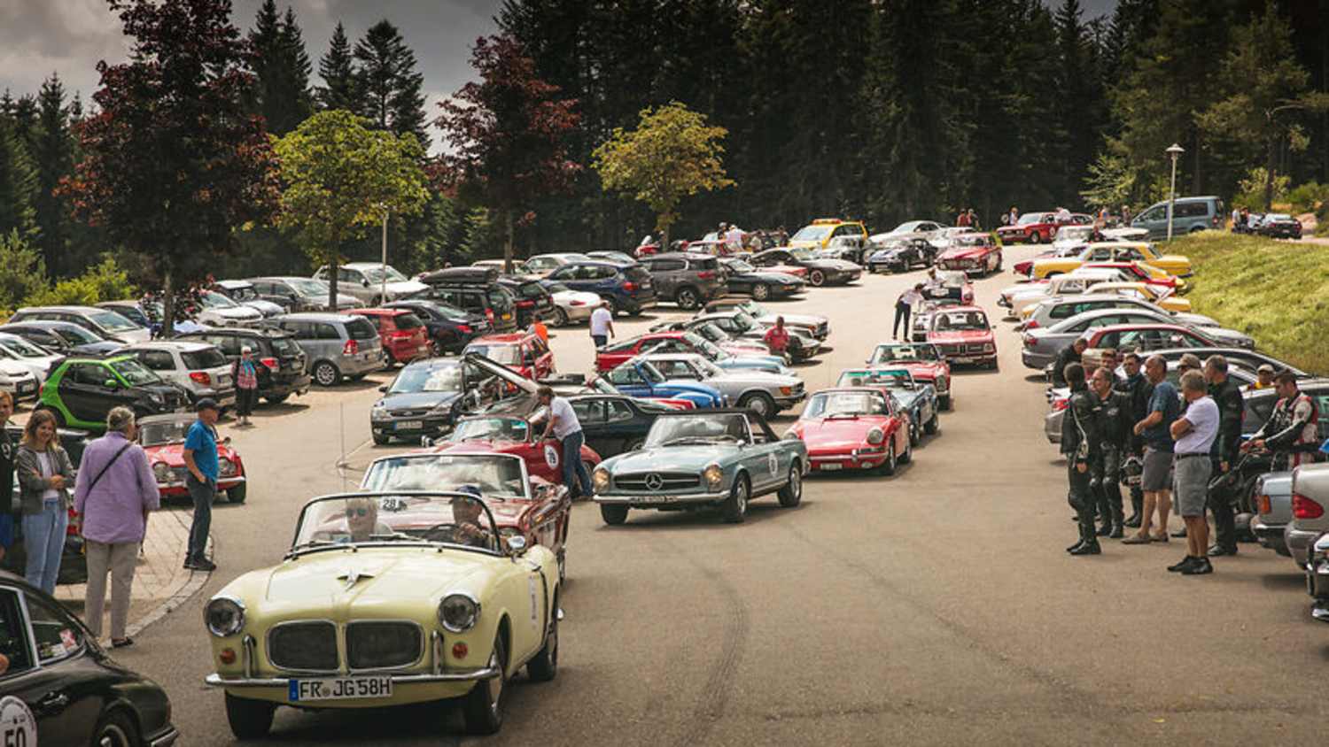Oldtimer bei der ADAC Schauinsland Klassik