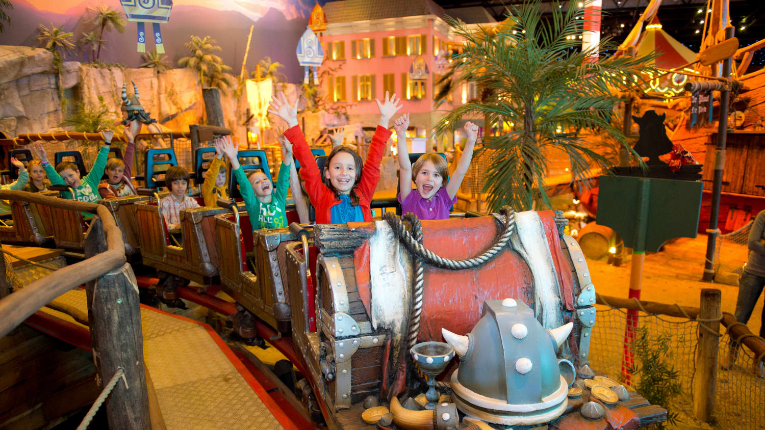 Die Wickybahn im Freizeitpark Coevorden