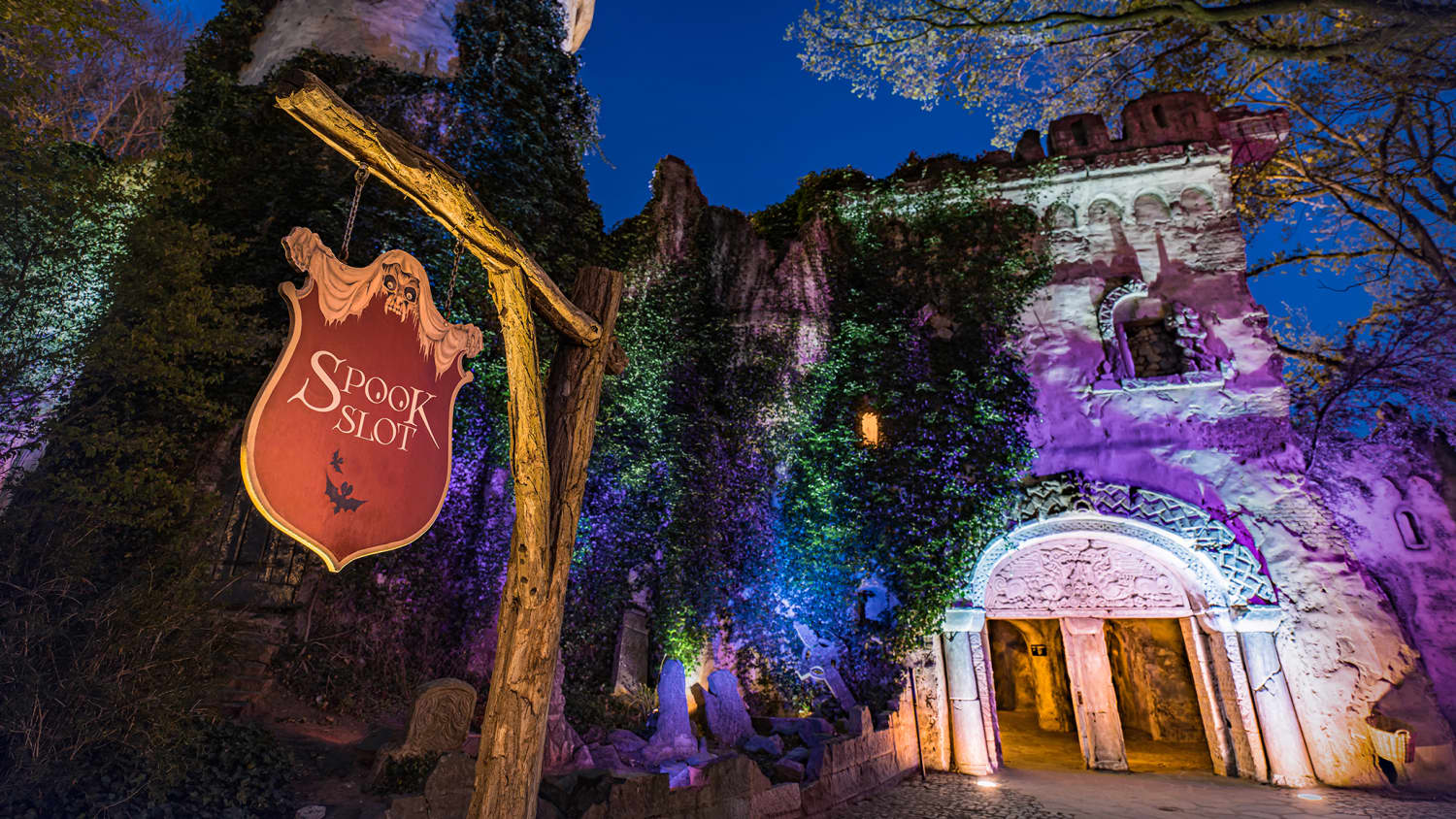 Das Spukschloss im Freizeitpark Efteling