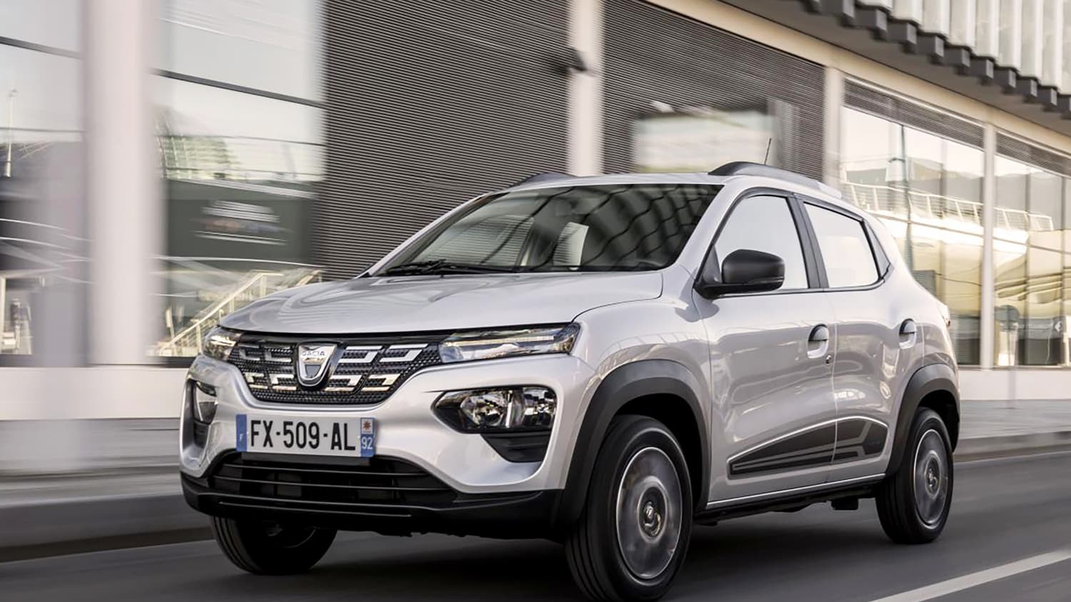 Aufnahme des Dacia Spring