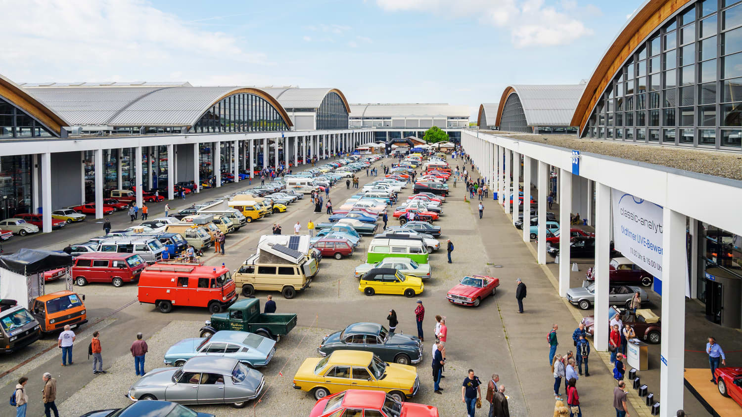 Aufnahme der Klassikwelt Bodensee auf der Messe Friedrichshafen