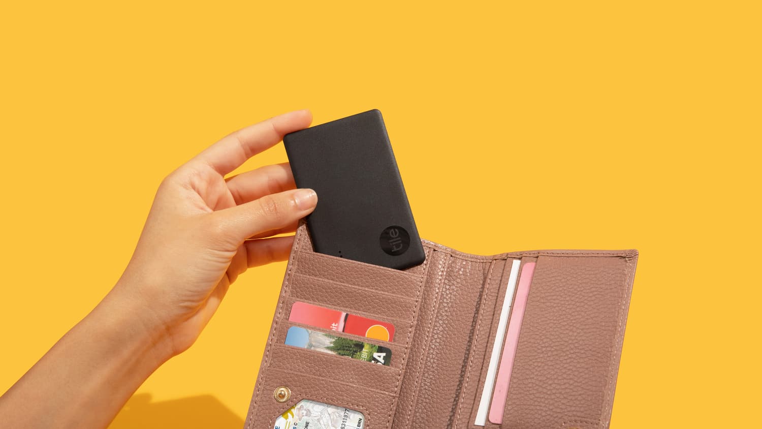 Aufnahme eines Tile Trackers der Marke life360