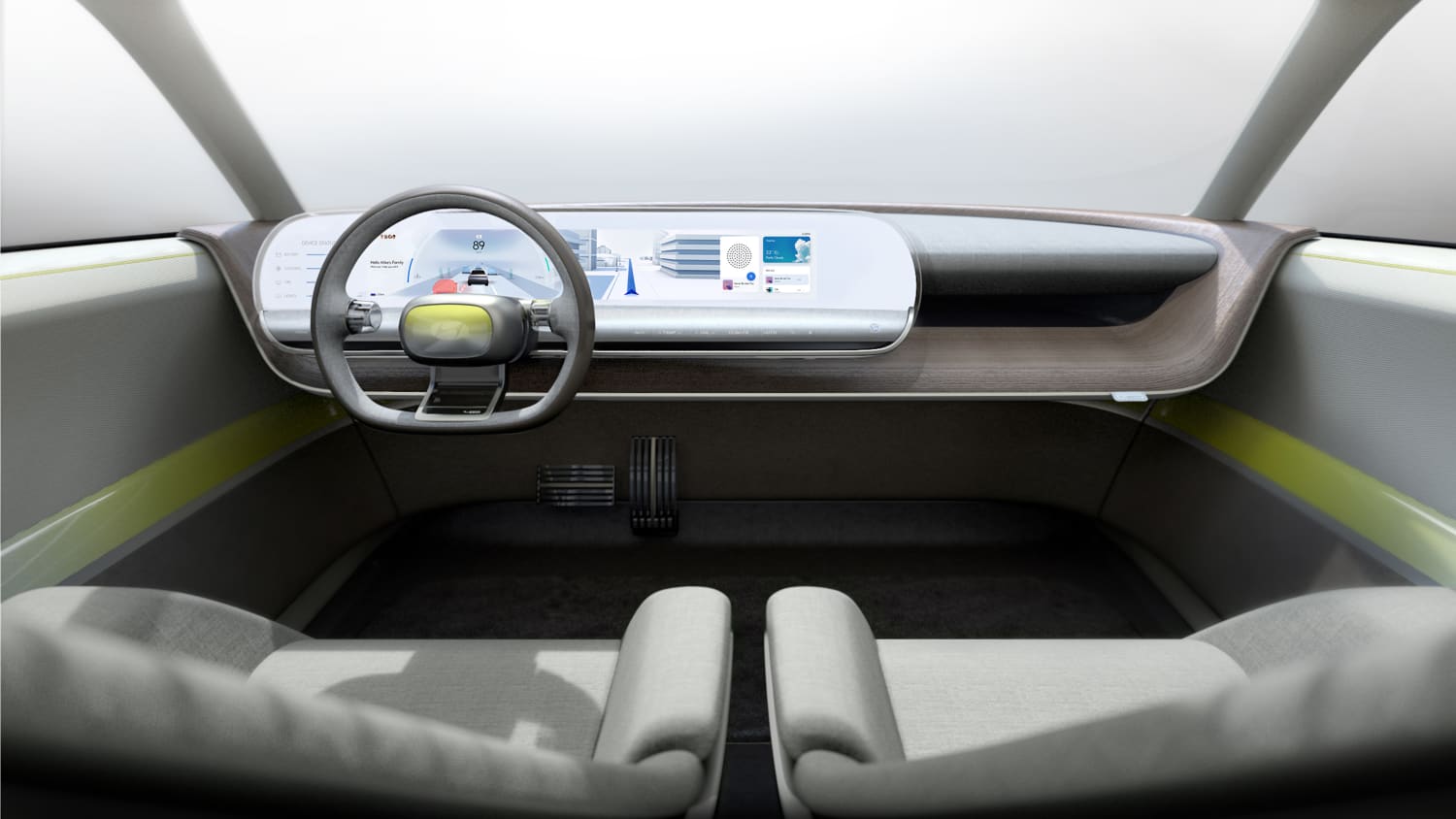 Rendering von einem Cockpit