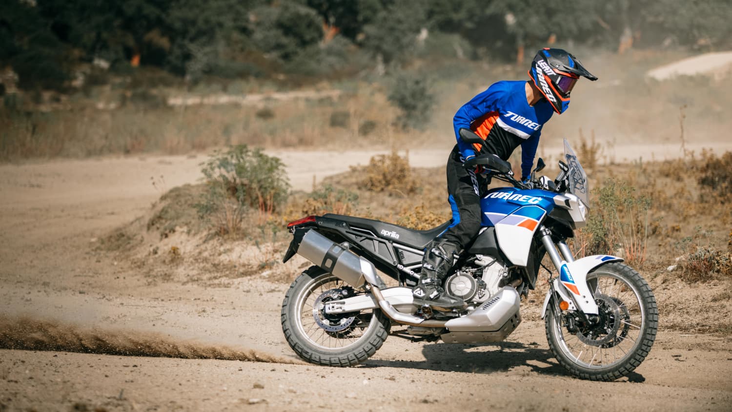 Aprilia Tourareg wird Probe gefahren