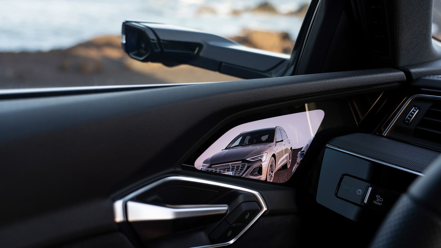 Detail des Audi Q8 e-tron
