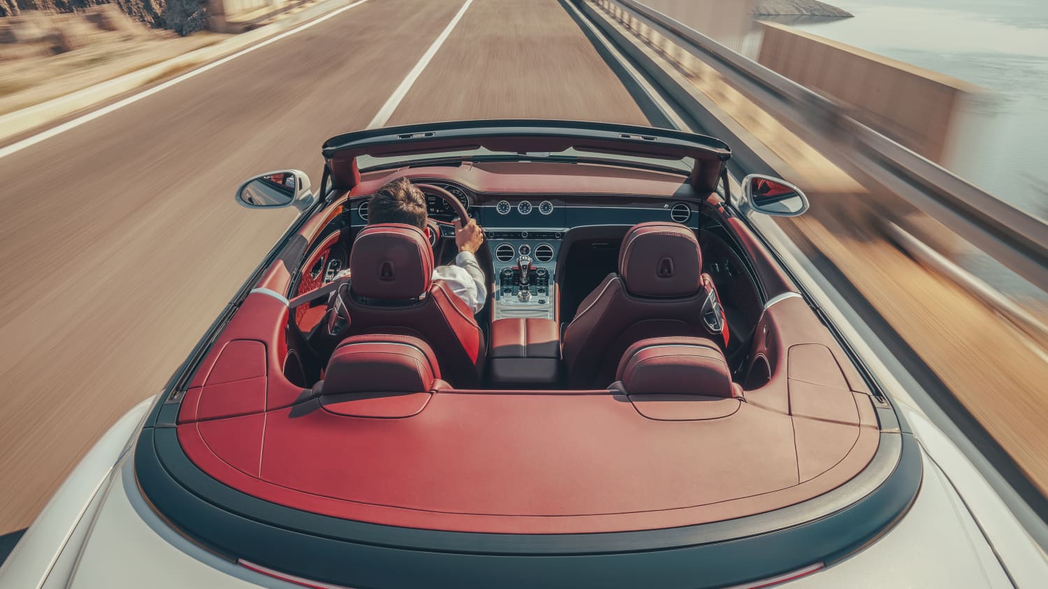Bentley Continental GT Convertible von oben
