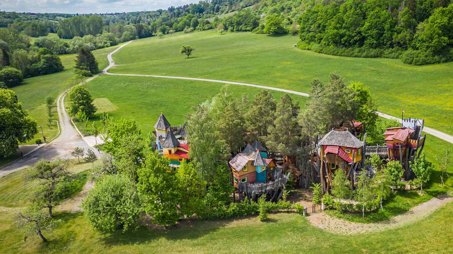 Die Baumhaus Oase Weil in Baden Württemberg