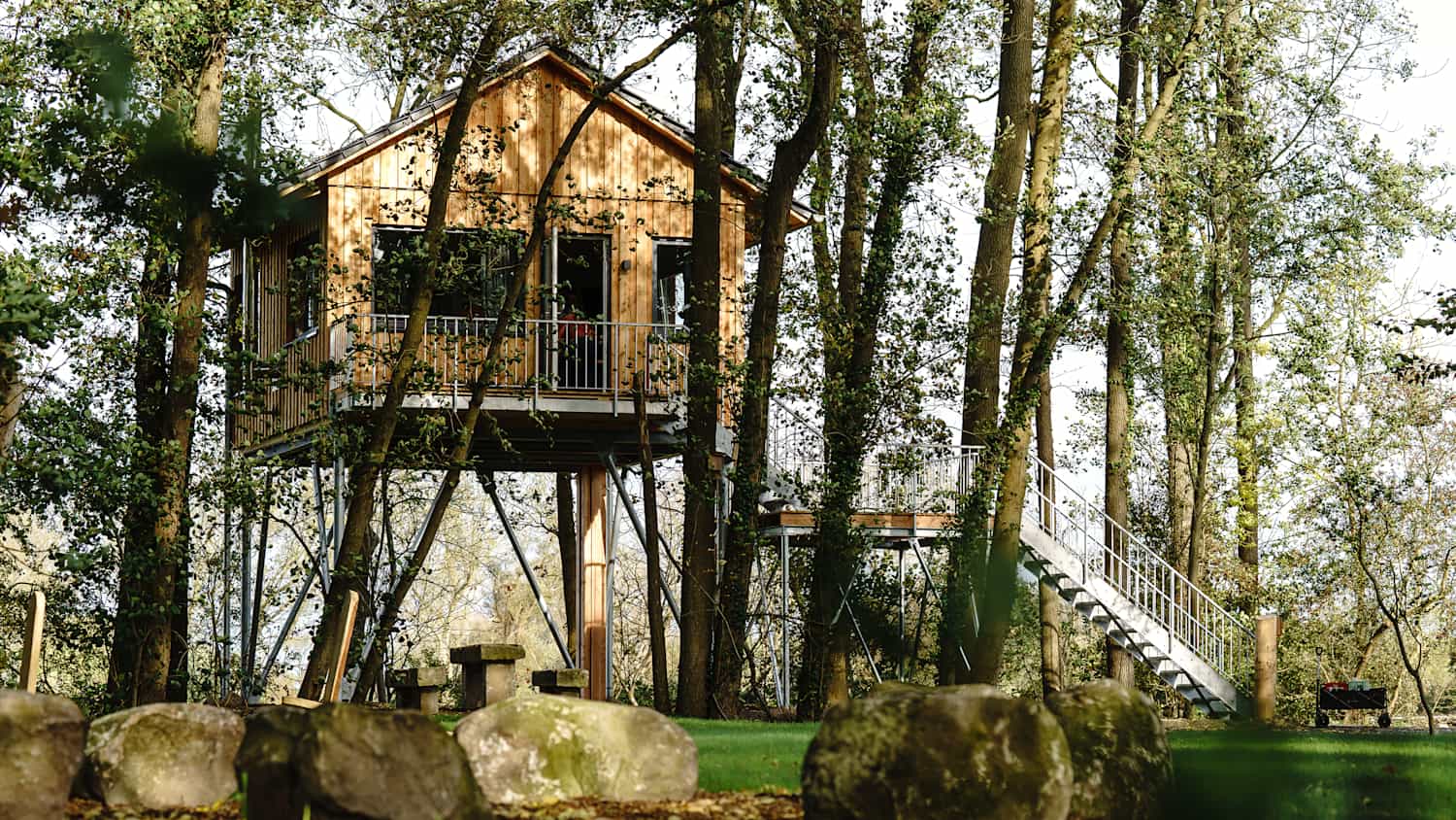 Baumhaus in  Niedersachsen Otterndorf von Außen