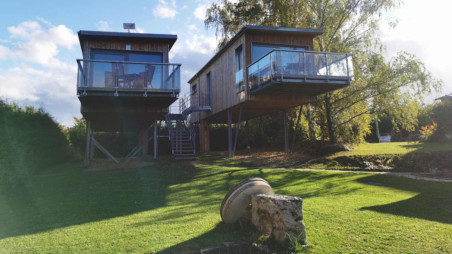 Baumhaus in Thüringen im Resort Abgehoben Aufgehoben