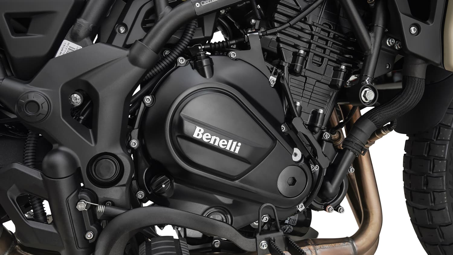 Der Motor der Benelli TRK 702 X