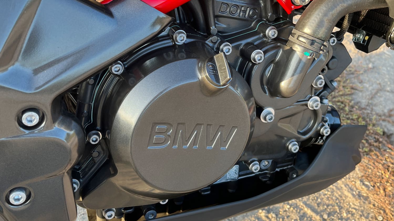 Der Motorrad Motor der BMW G310 R