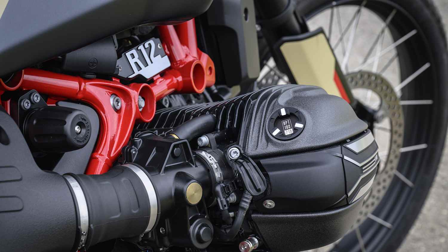 Der Motor der neuen BMW R12 GS