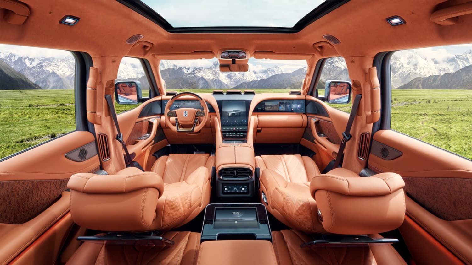 Innenaufnahme des BYD Yangwang U8