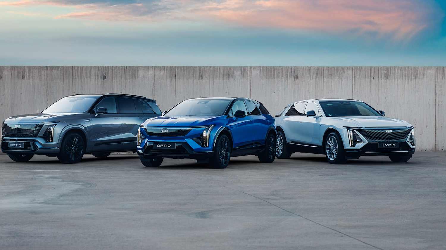 Aufnamen des Cadillac Optiq