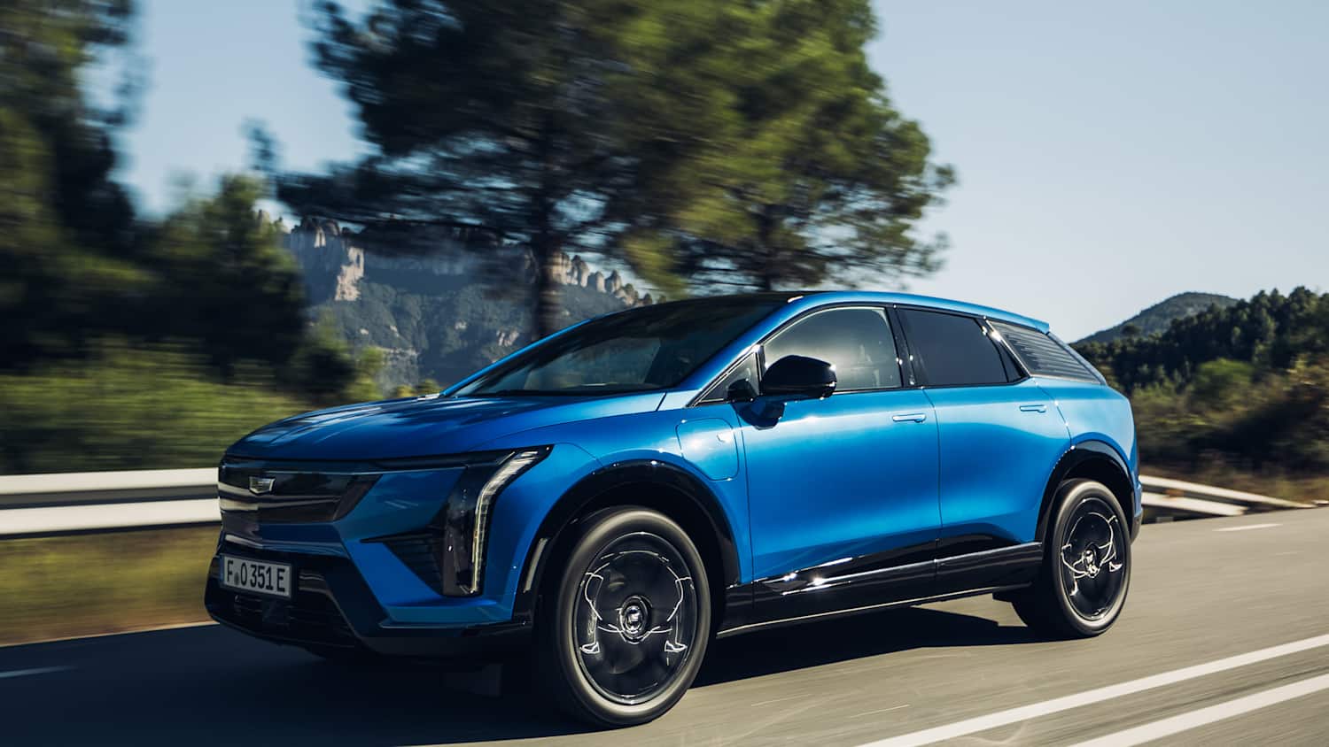 Aufnamen des Cadillac Optiq