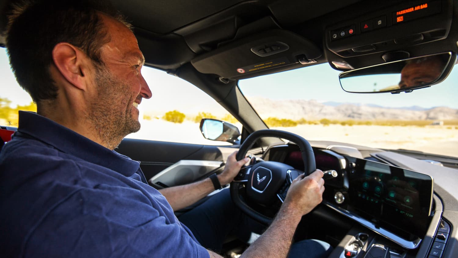 Autor Thomas Geiger fährt die neue Chevrolet Corvette