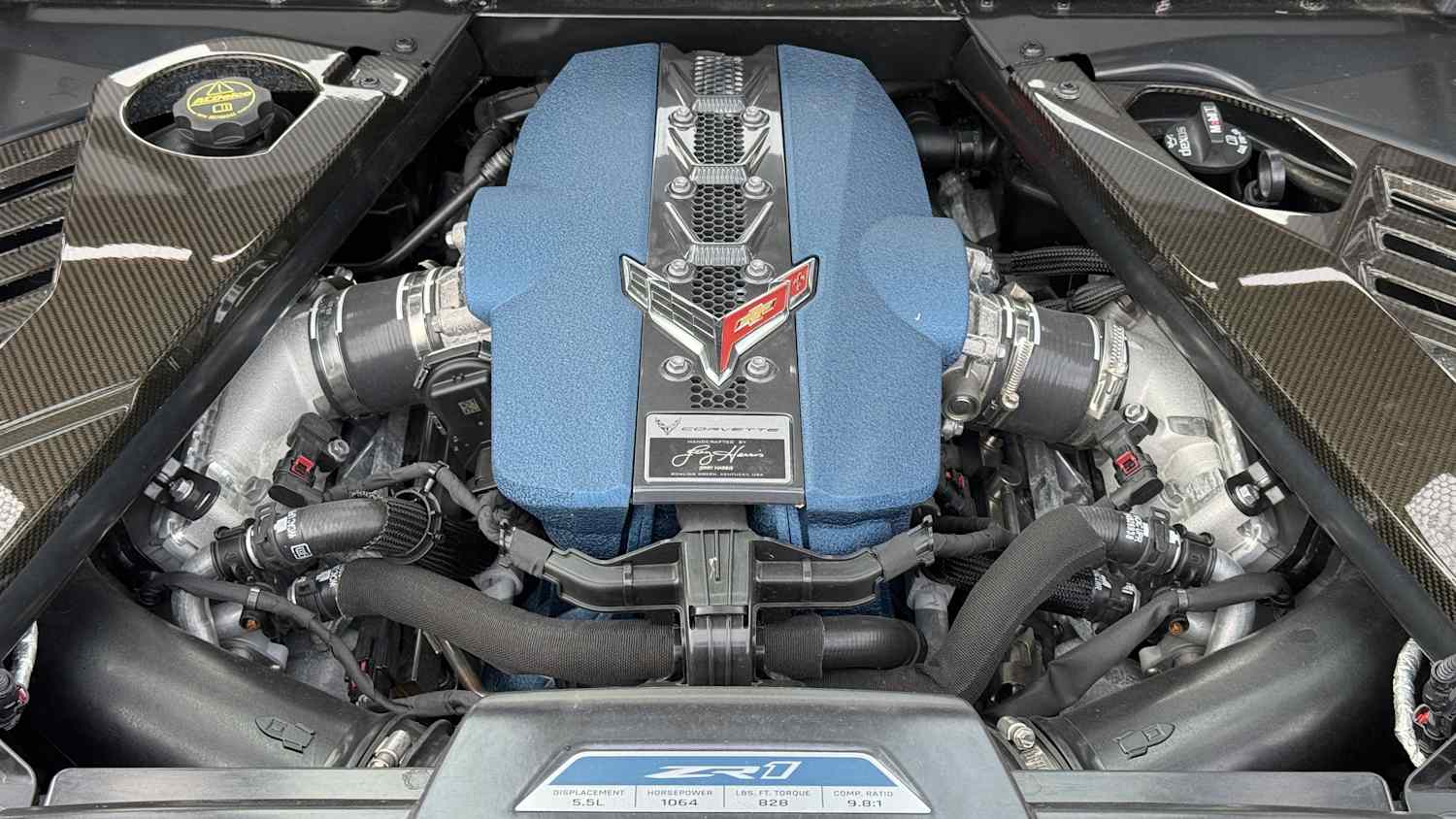 Das neue Chevrolet Corvette CR1 Coupe in gelb