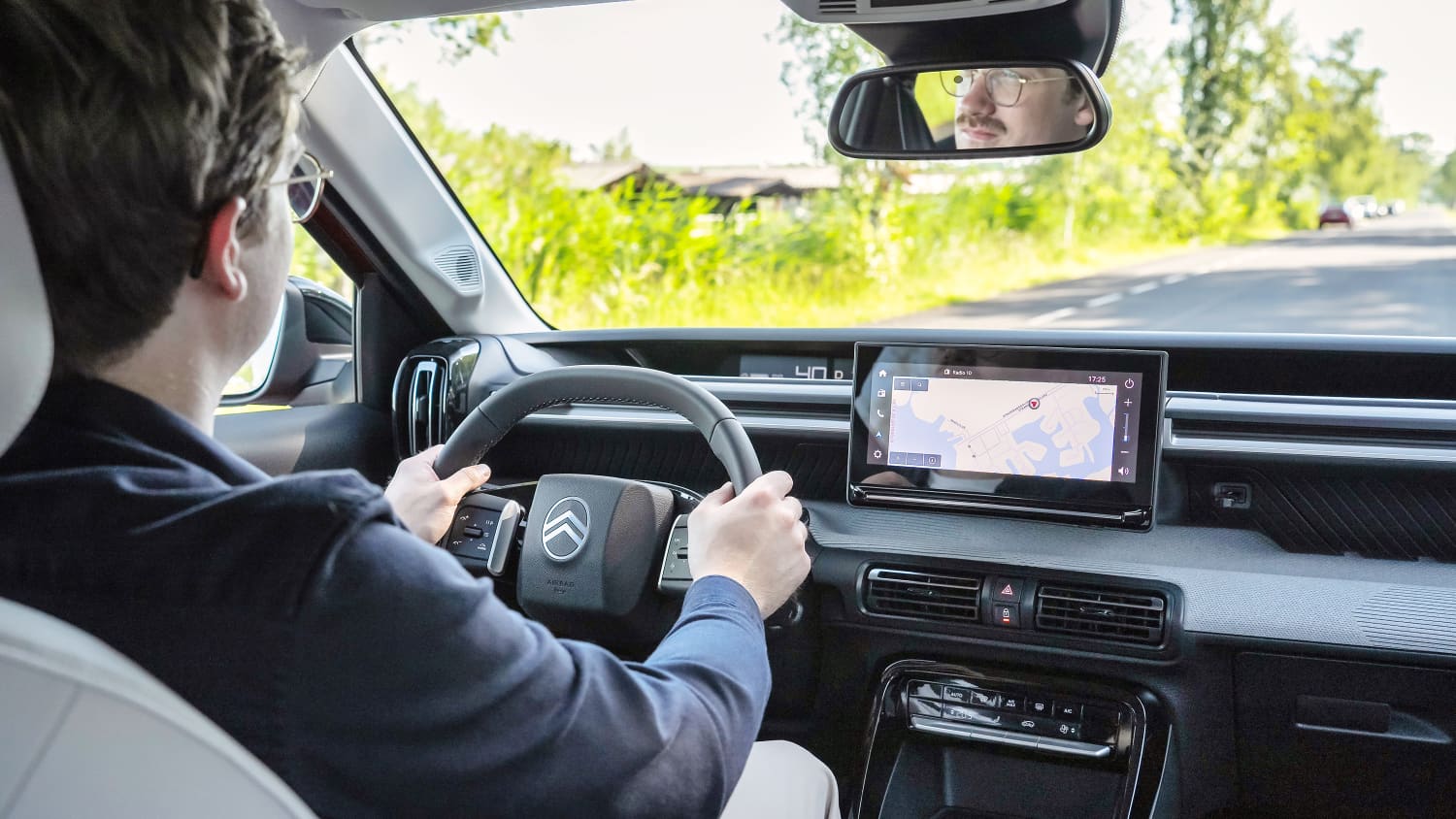 Andreas Huber testet den Citroën e c3