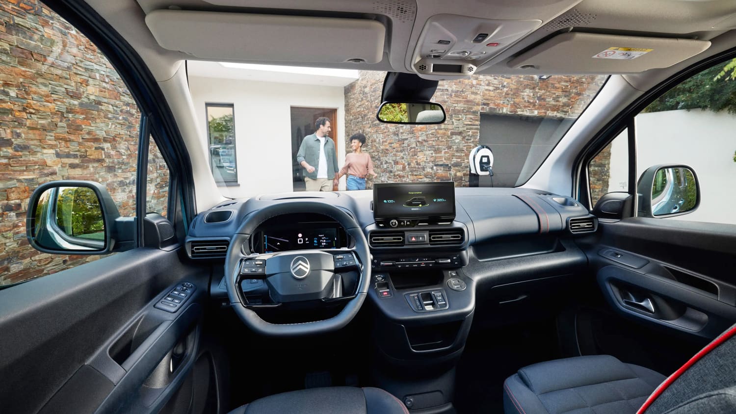 Innenansicht des E-Berlingo von Citroen