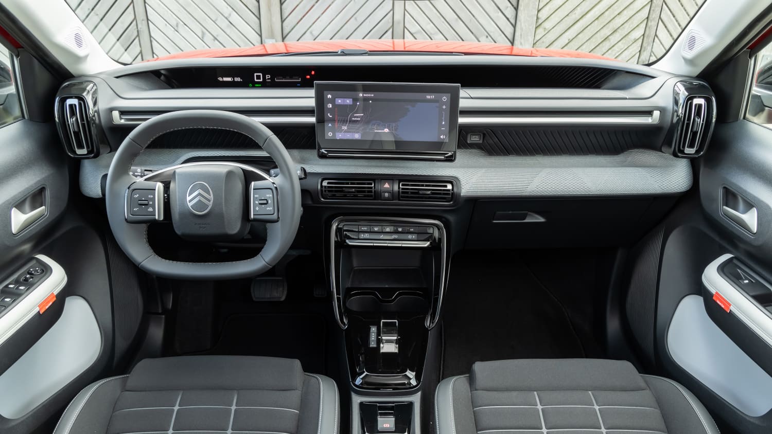 Cockpit des Citroen e-C3