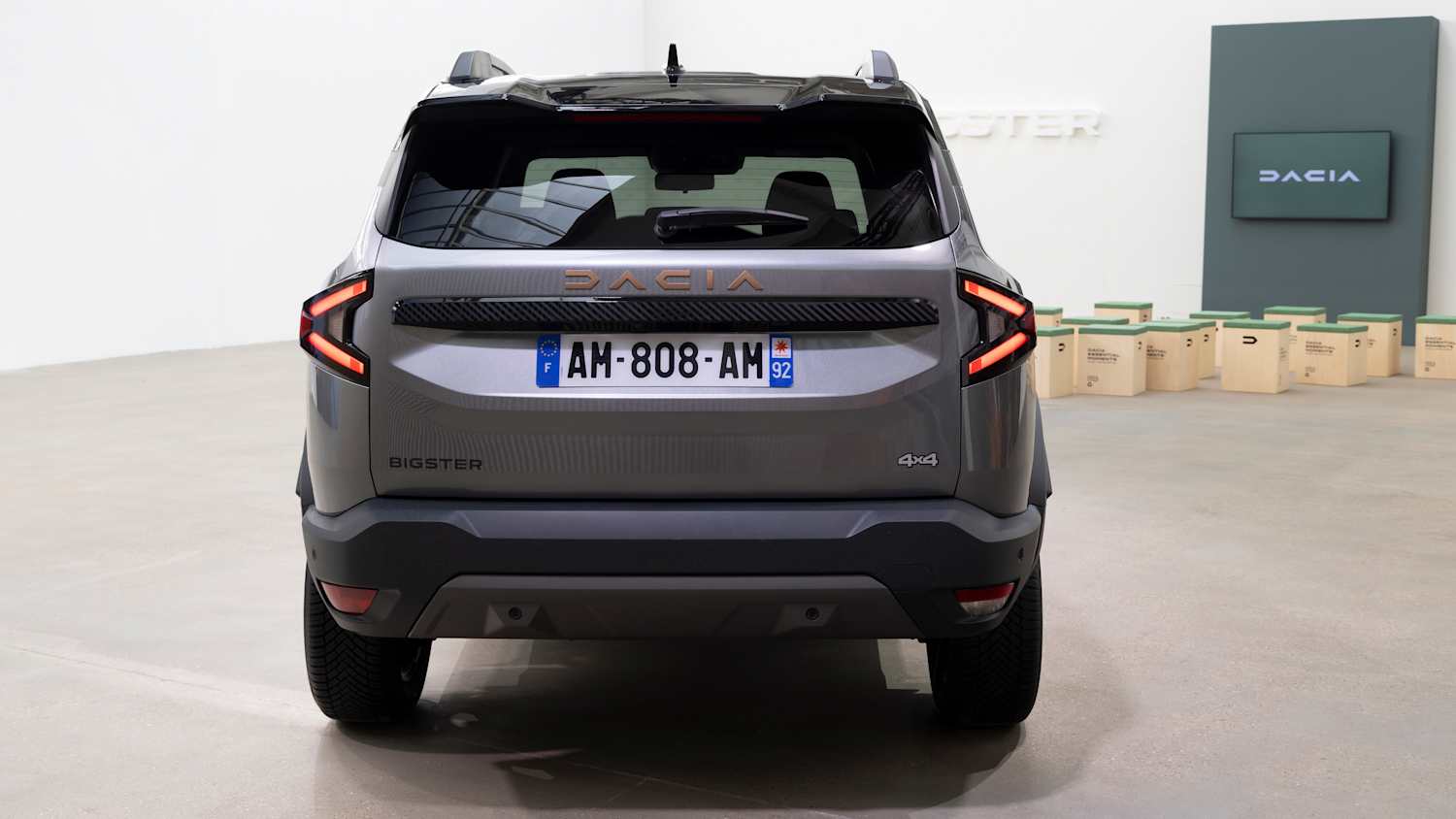 Heckansicht des Dacia Bigster