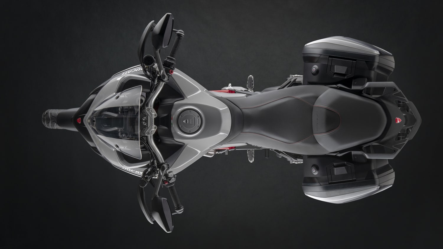 die Ducati Multistrada 950 von oben