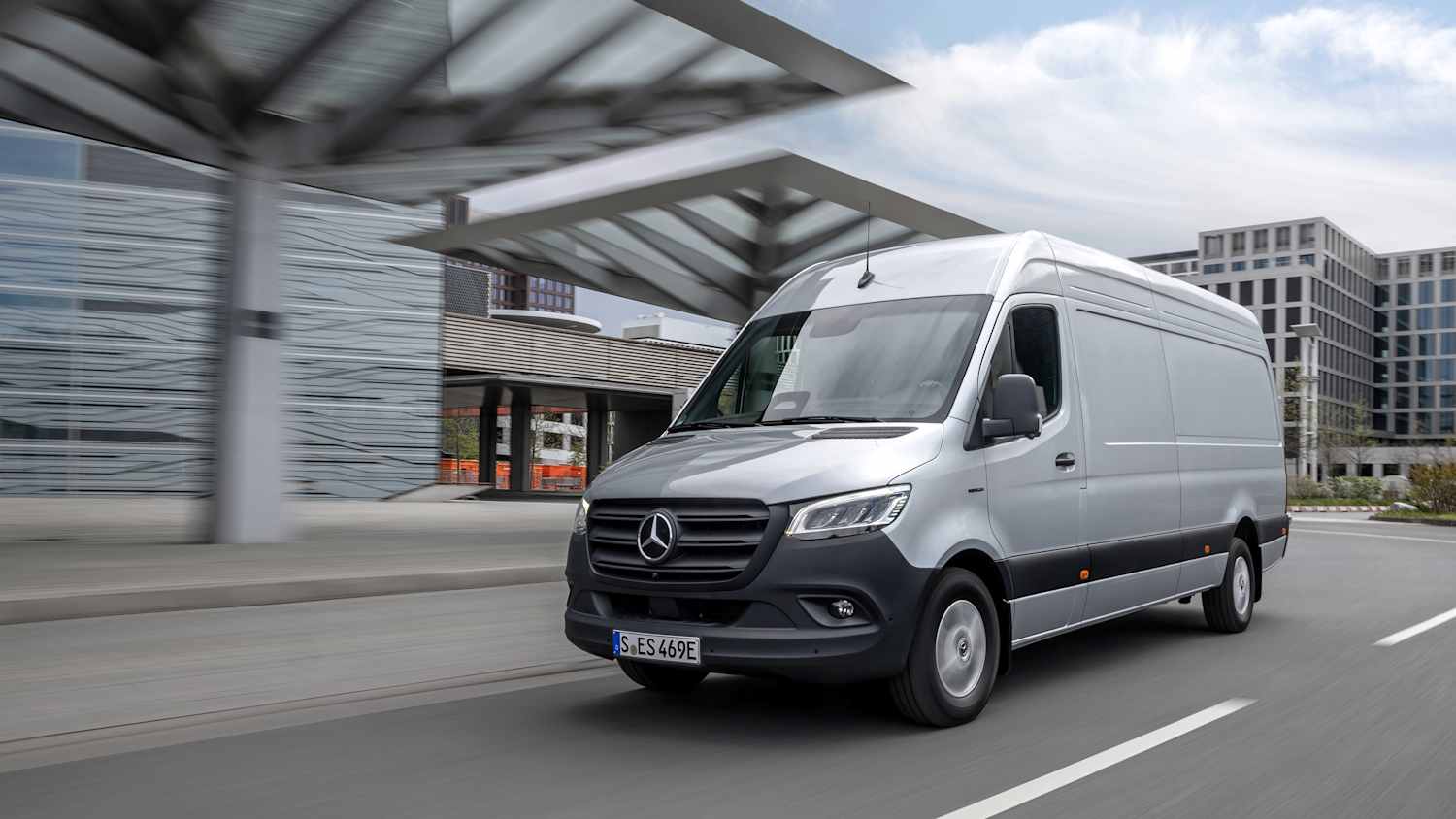 Der neue E-Transporter 2025 von Mercedes Benz 