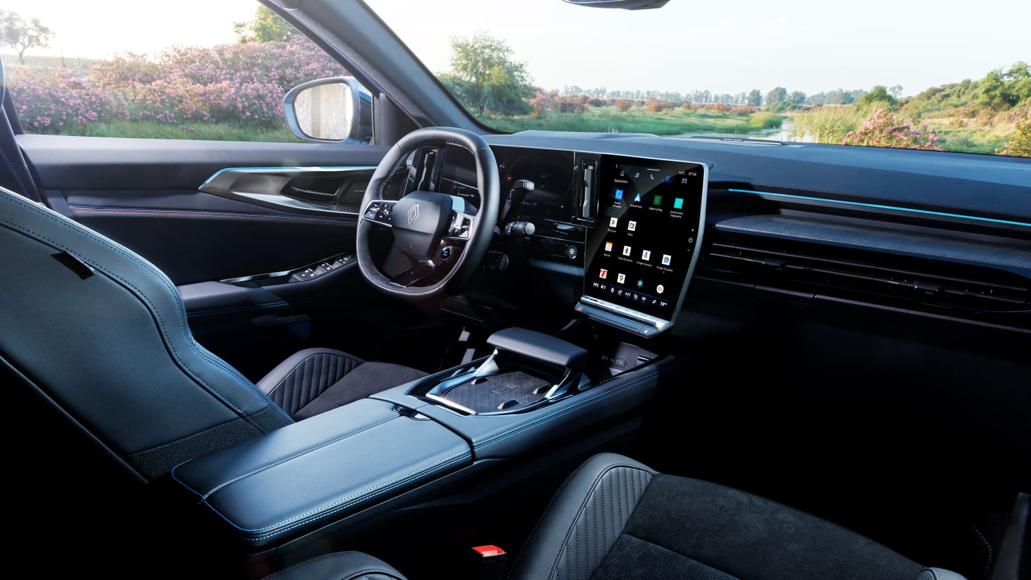Aufnahme des Cockpit des Renault Rafale