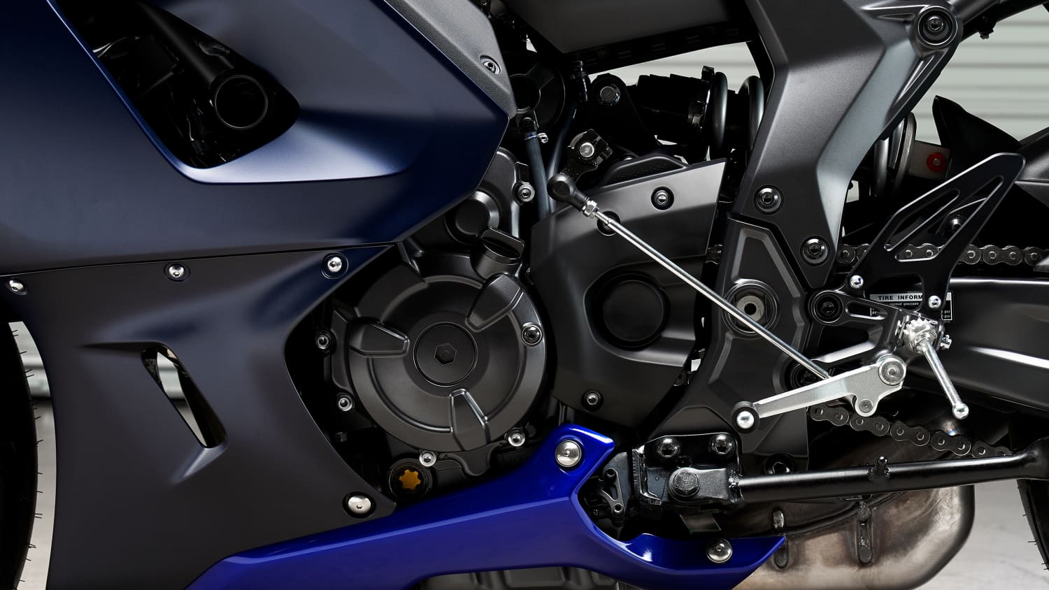 Motor der Yamaha R7