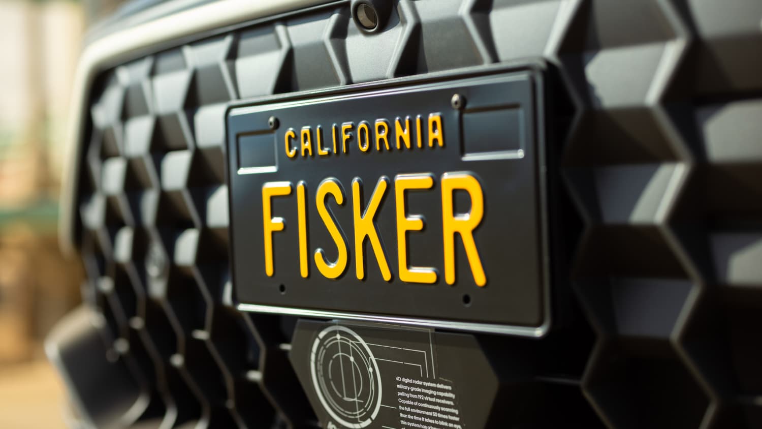 Detail des Fisker Ocean