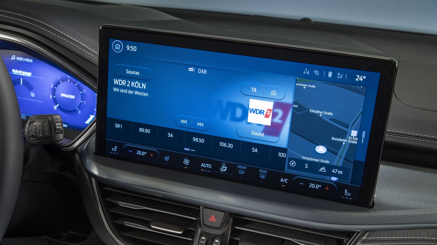 Display im Ford Focus