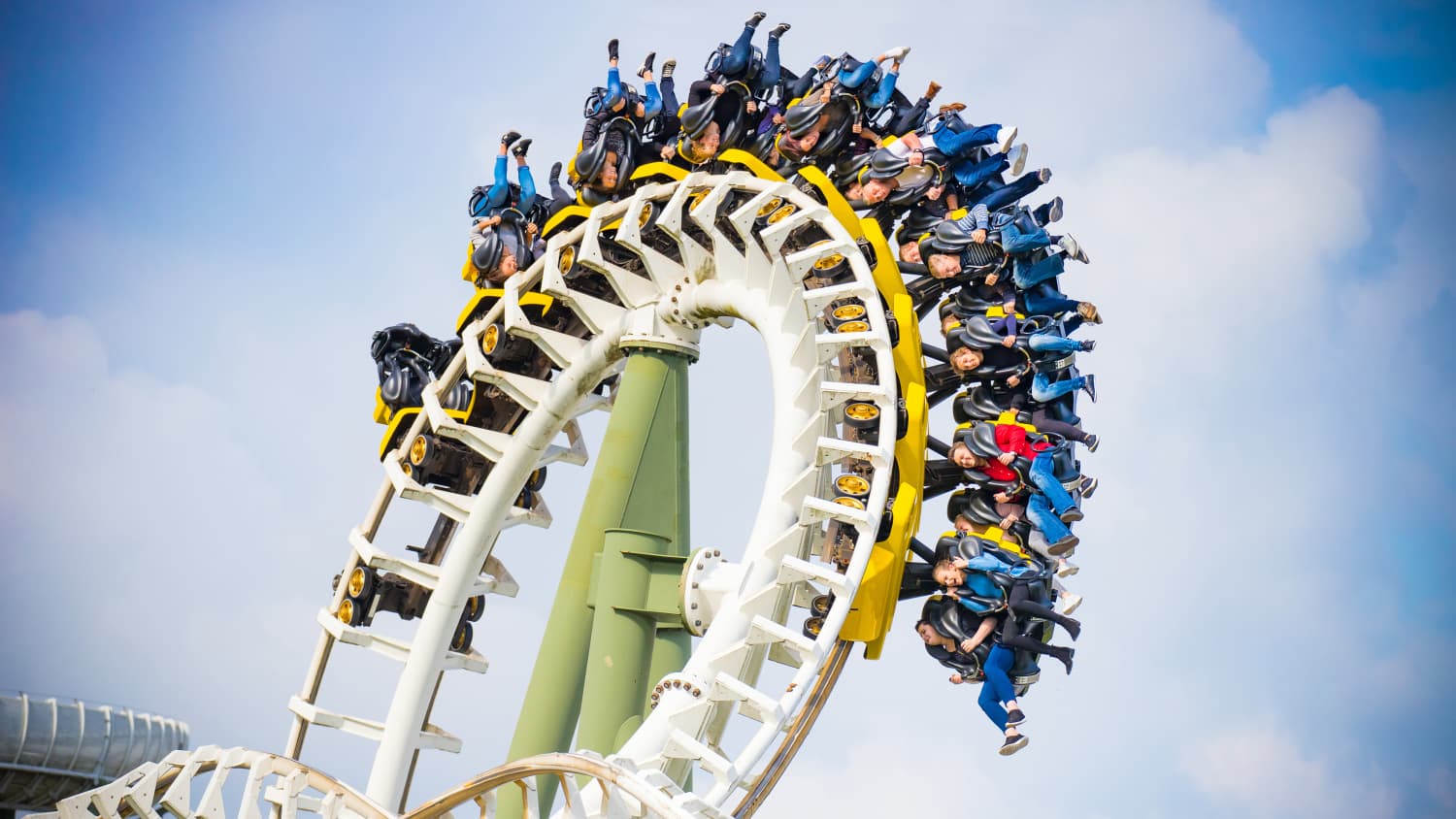 Achterbahn im Heidepark Soltau