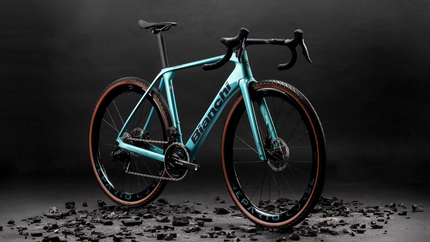 Aufnahme des Bianchi Gravelbikes