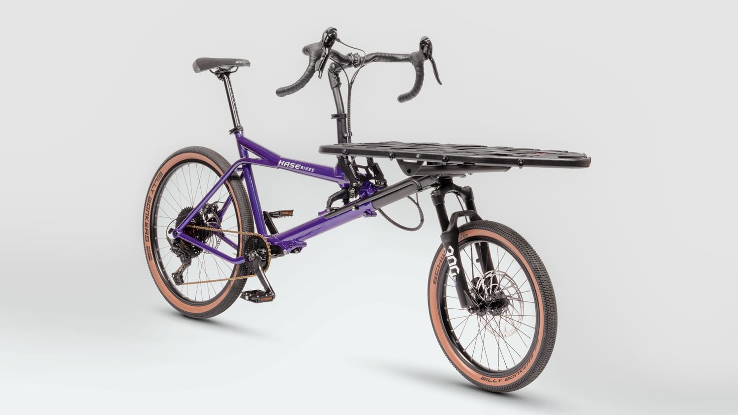 Freistelleraufnahme des Gravelbikes von Hase Bikes