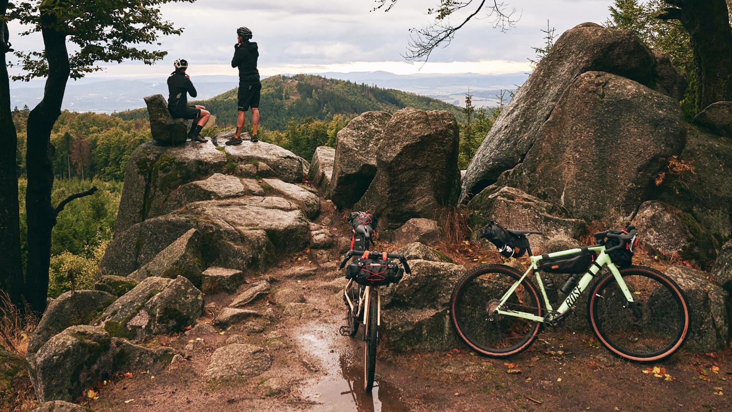 Aufnahme in der Sächsischen Schweiz der Rose Bikes