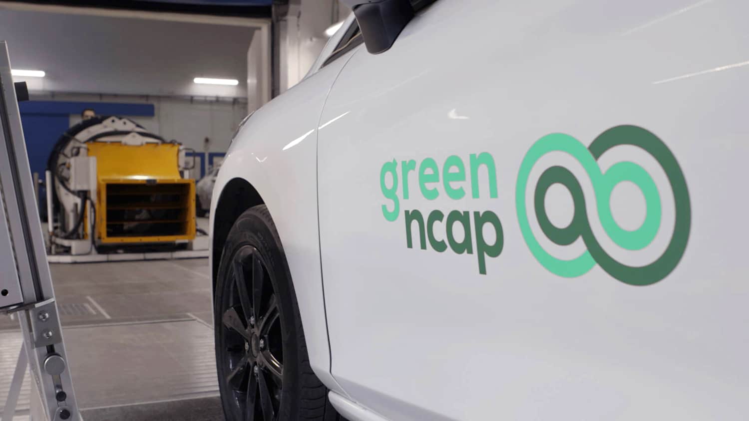 Green NCAP Logo auf Auto