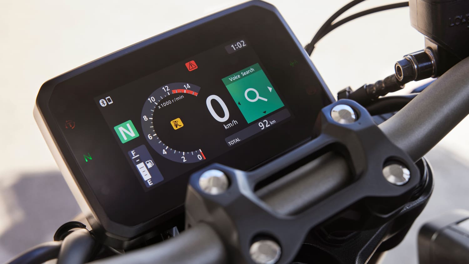 Display der Honda CB650R