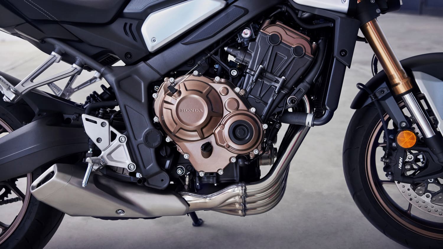 Motor der Honda CB650R