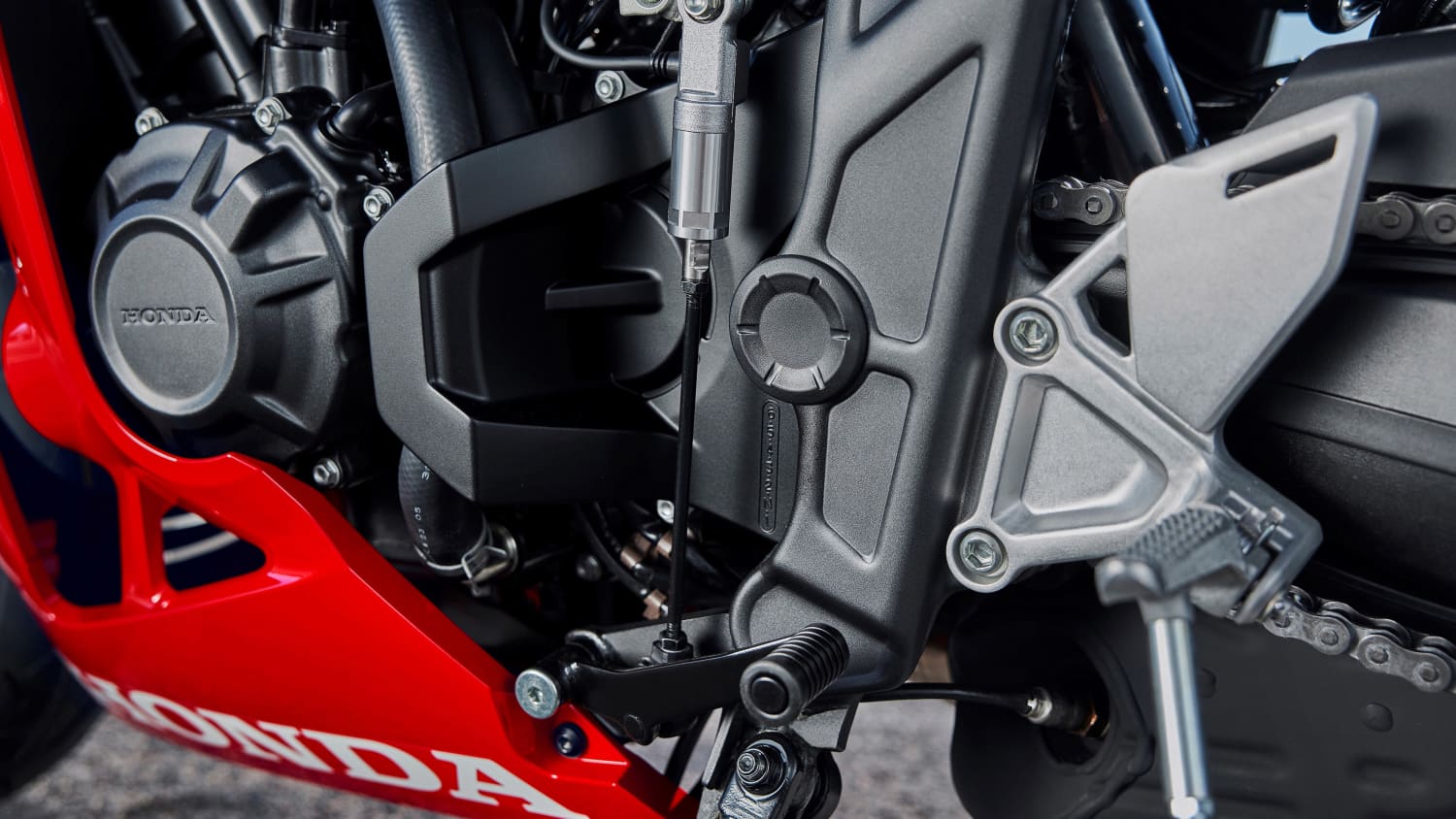 Motor der Honda CBR650R