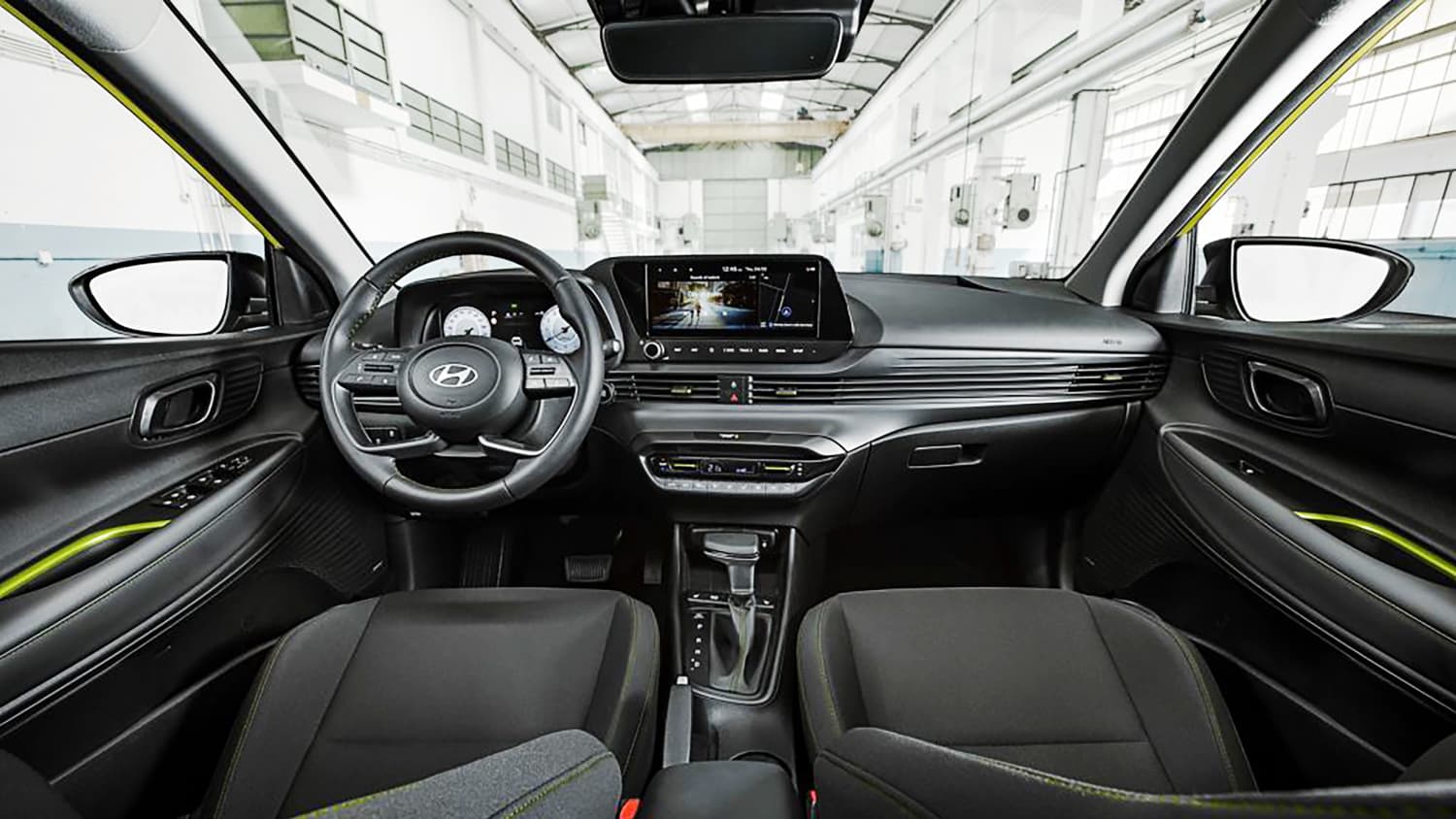 Das Cockpit des Hyundai i20