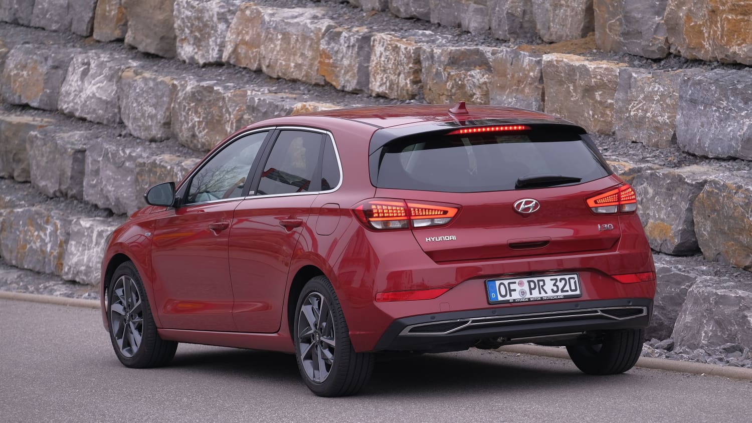 Hyunday i30 Hatchback von hinten