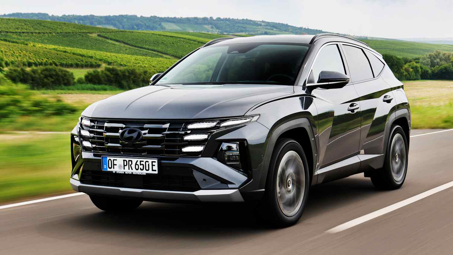 Aufnahme des Hyundai Tucson