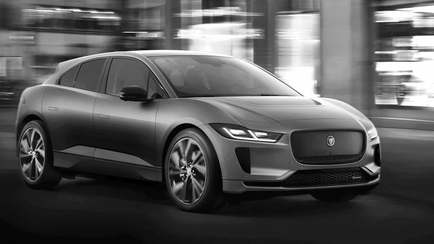 Aufnahme des Jaguar iPace nach Facelift