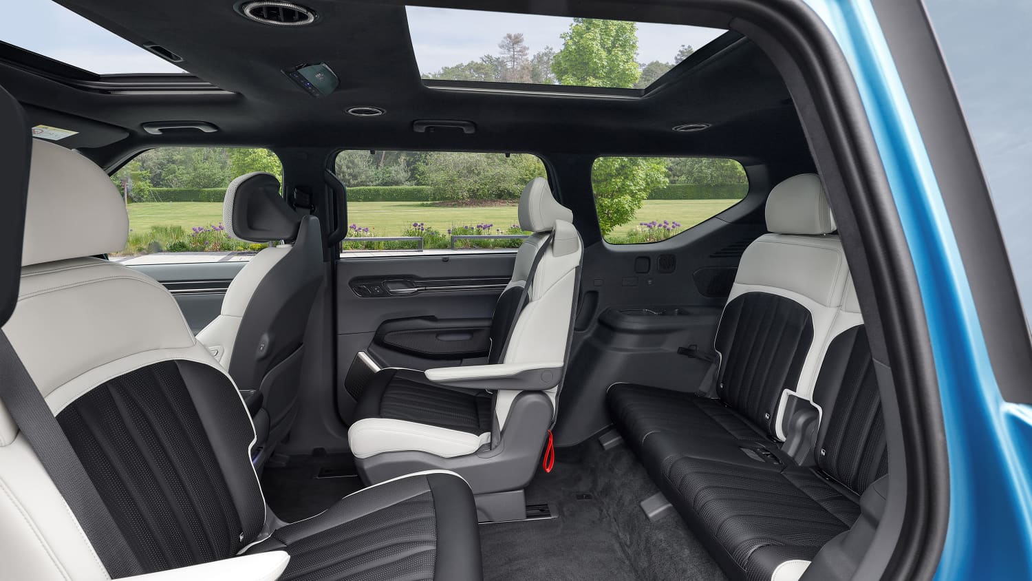 Die drehbaren Sitze des Kia EV9