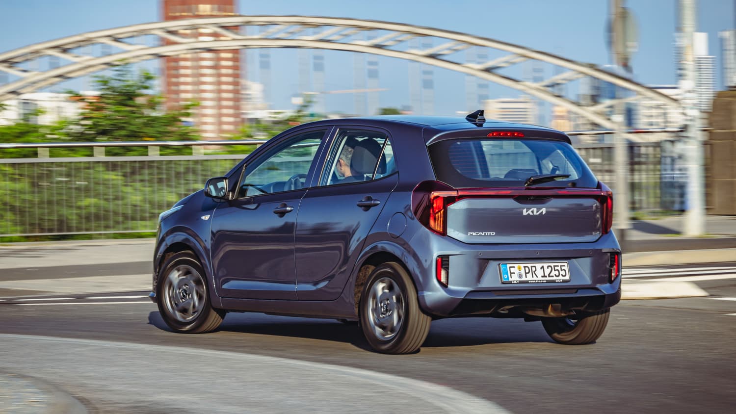 Heckansicht des Kia Picanto