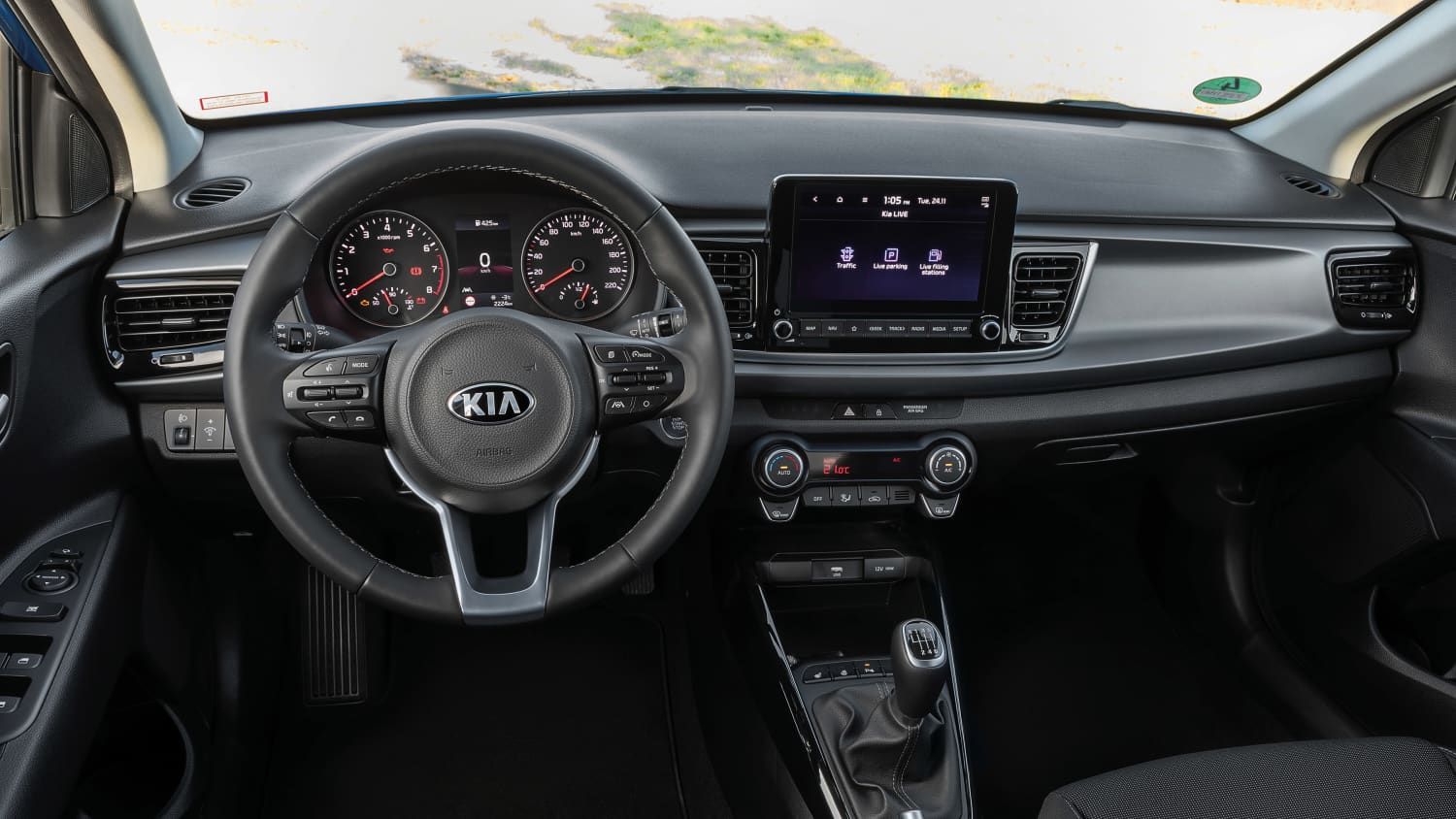 Das Cockpit vom KIA RIO