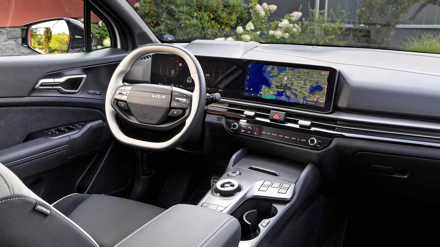Cockpit des Kia Sportage