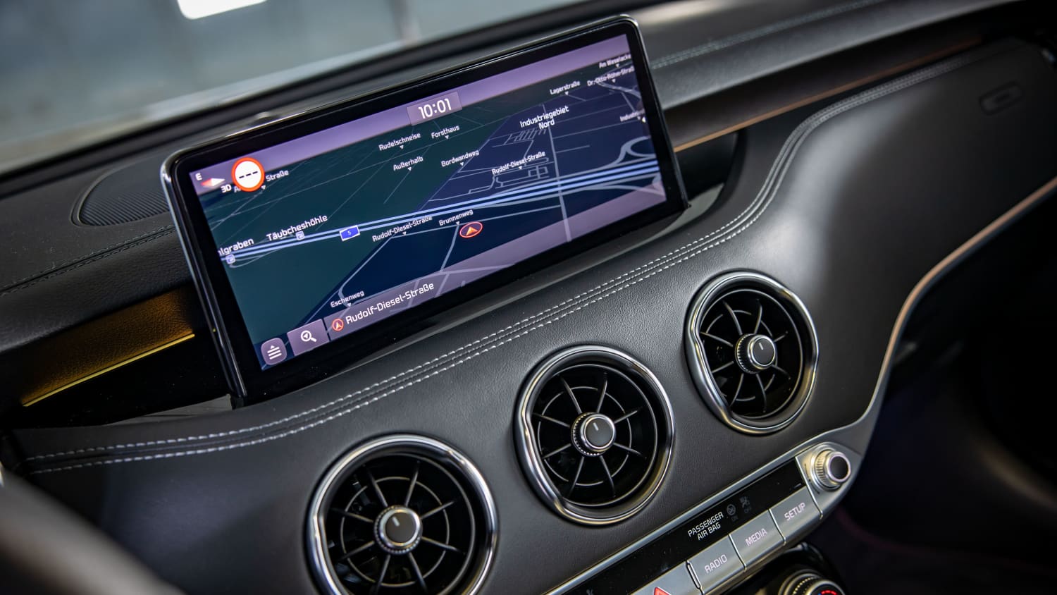 Bordcomputer vom Kia Stinger GT