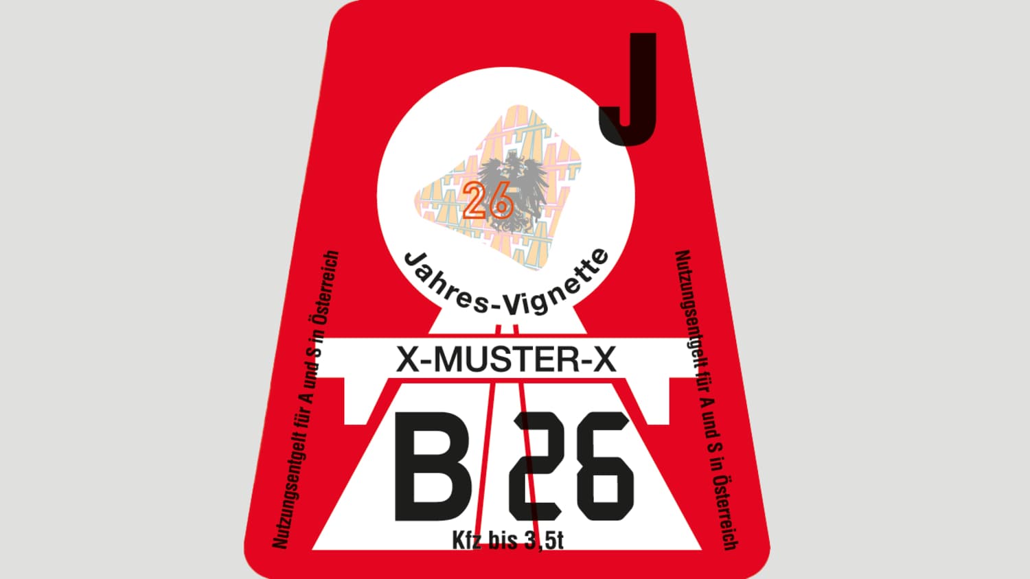 Österreich Vignette 2026