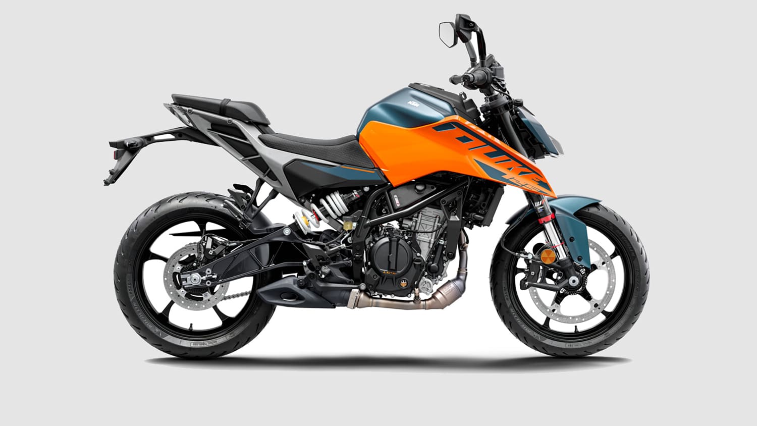 Aufnahme der KTM 125 Duke
